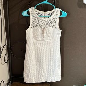 White lace Lilly Pulitzer dress